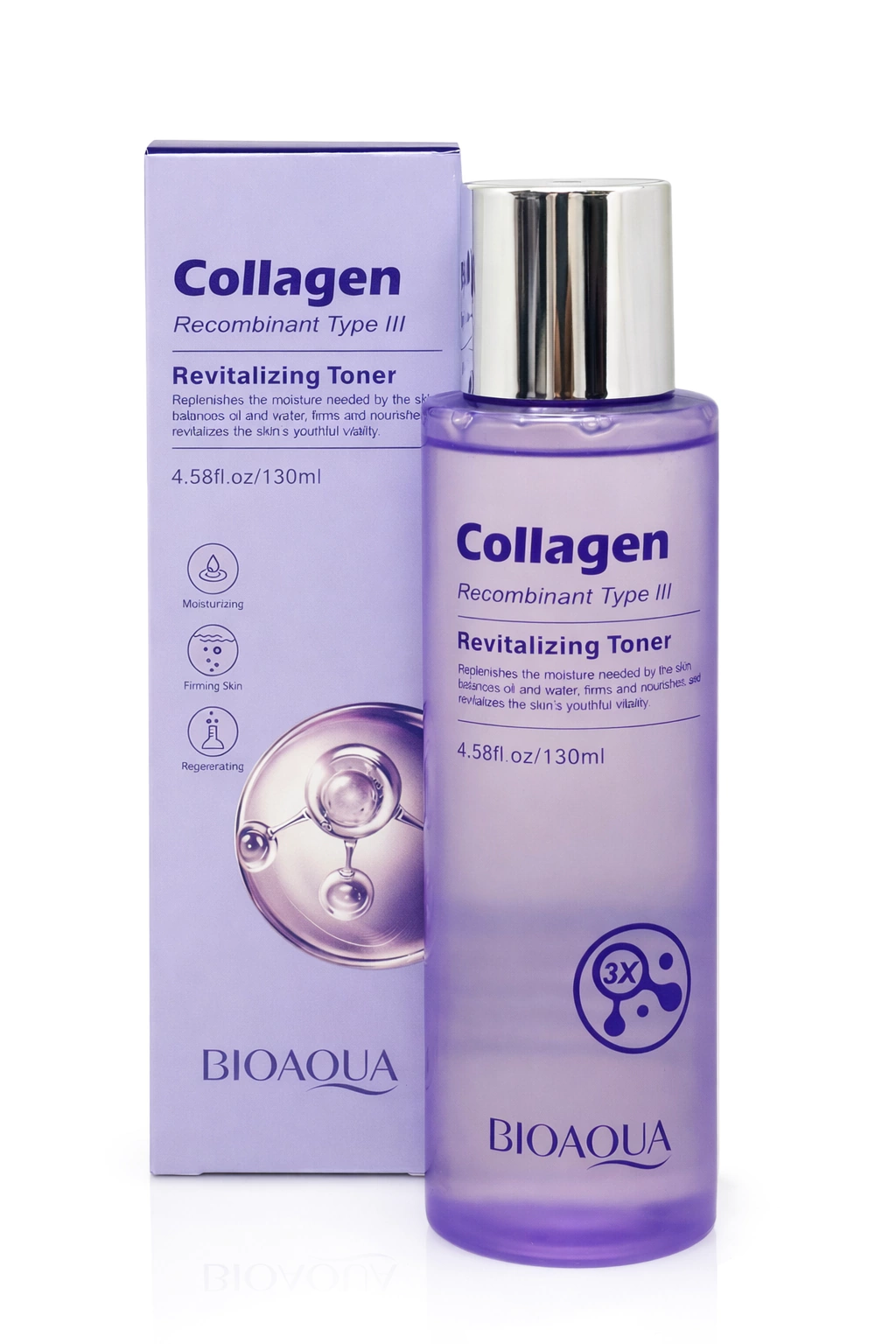 Tonico facial revitalizante Colageno Bioaqua